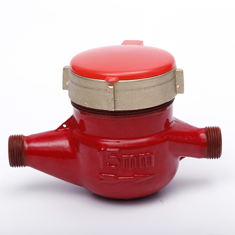 Multi Jet Dry Dial Hot Water Meter